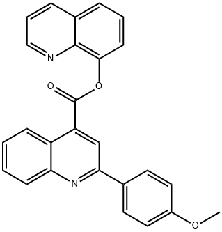 332381-08-5 8-quinolinyl 2-(4-methoxyphenyl)-4-quinolinecarboxylate