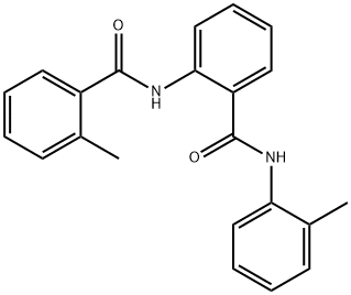 2-[(2-methylbenzoyl)amino]-N-(2-methylphenyl)benzamide Struktur