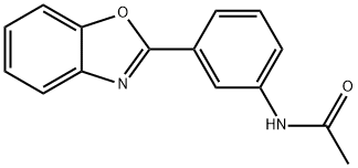 N-[3-(1,3-benzoxazol-2-yl)phenyl]acetamide Struktur