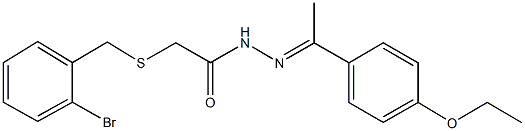 2-[(2-bromobenzyl)sulfanyl]-N