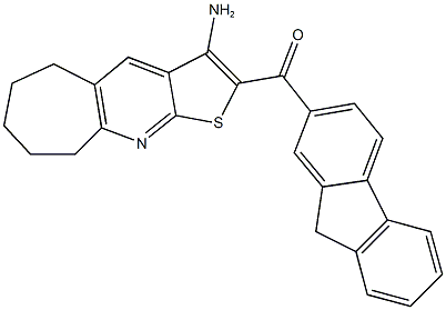 332868-79-8 (3-amino-6,7,8,9-tetrahydro-5H-cyclohepta[b]thieno[3,2-e]pyridin-2-yl)(9H-fluoren-2-yl)methanone