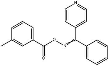 phenyl(4-pyridinyl)methanone O-(3-methylbenzoyl)oxime,332945-56-9,结构式