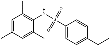 4-ethyl-N-mesitylbenzenesulfonamide Structure