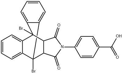 333340-56-0 4-(1,8-dibromo-16,18-dioxo-17-azapentacyclo[6.6.5.0~2,7~.0~9,14~.0~15,19~]nonadeca-2,4,6,9,11,13-hexaen-17-yl)benzoic acid