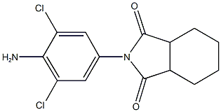 2-(4-amino-3,5-dichlorophenyl)hexahydro-1H-isoindole-1,3(2H)-dione,333344-76-6,结构式