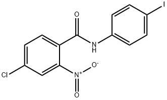 4-chloro-2-nitro-N-(4-iodophenyl)benzamide 结构式