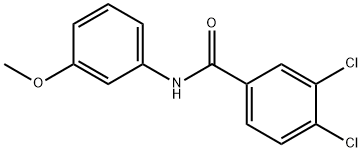 3,4-dichloro-N-(3-methoxyphenyl)benzamide,333346-98-8,结构式