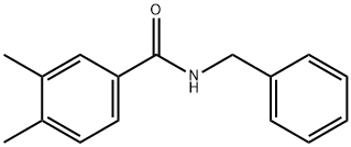 N-benzyl-3,4-dimethylbenzamide Structure