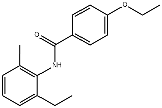 4-ethoxy-N-(2-ethyl-6-methylphenyl)benzamide Structure