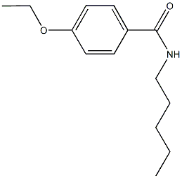 4-ethoxy-N-pentylbenzamide 化学構造式
