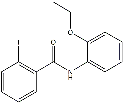 N-(2-ethoxyphenyl)-2-iodobenzamide Structure