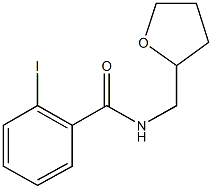 2-iodo-N-(tetrahydro-2-furanylmethyl)benzamide Structure