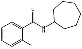 N-cycloheptyl-2-iodobenzamide Struktur