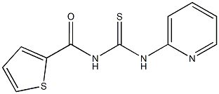 N-pyridin-2-yl-N'-(thien-2-ylcarbonyl)thiourea Structure