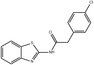 N-(1,3-benzothiazol-2-yl)-2-(4-chlorophenyl)acetamide|