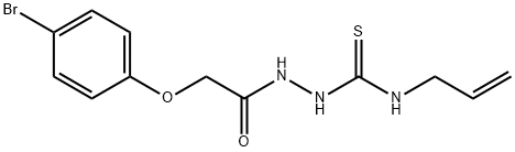 333436-26-3 N-allyl-2-[(4-bromophenoxy)acetyl]hydrazinecarbothioamide