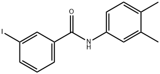 N-(3,4-dimethylphenyl)-3-iodobenzamide Structure