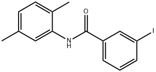 N-(2,5-dimethylphenyl)-3-iodobenzamide 结构式