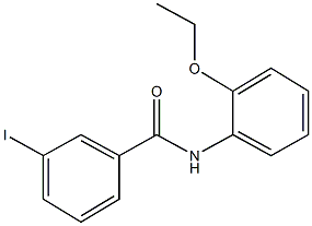 N-(2-ethoxyphenyl)-3-iodobenzamide Struktur