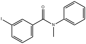 3-iodo-N-methyl-N-phenylbenzamide 化学構造式