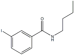 N-butyl-3-iodobenzamide Structure