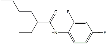 N-(2,4-difluorophenyl)-2-ethylhexanamide Structure