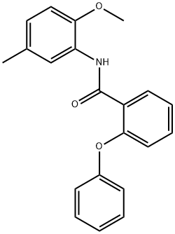 333442-14-1 N-(2-methoxy-5-methylphenyl)-2-phenoxybenzamide