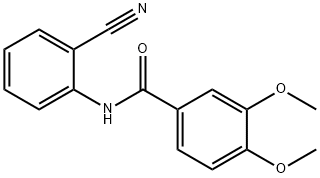 N-(2-cyanophenyl)-3,4-dimethoxybenzamide Structure