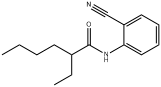 N-(2-cyanophenyl)-2-ethylhexanamide,333442-34-5,结构式