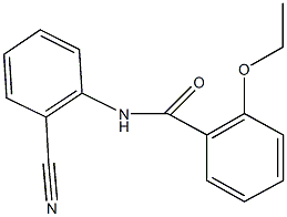 N-(2-cyanophenyl)-2-ethoxybenzamide Structure