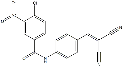 4-chloro-N-[4-(2,2-dicyanovinyl)phenyl]-3-nitrobenzamide|