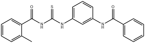 333740-73-1 N-[3-({[(2-methylbenzoyl)amino]carbothioyl}amino)phenyl]benzamide