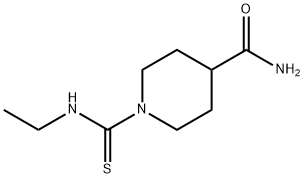 1-[(ethylamino)carbothioyl]-4-piperidinecarboxamide Struktur