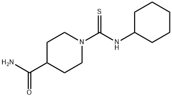 333758-69-3 1-[(cyclohexylamino)carbothioyl]-4-piperidinecarboxamide
