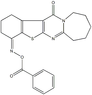 333774-43-9 2,3,8,9,10,11-hexahydro[1]benzothieno[2',3':4,5]pyrimido[1,2-a]azepine-4,13(1H,7H)-dione 4-(O-benzoyloxime)