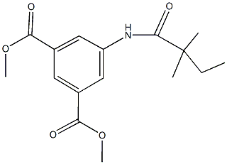 dimethyl 5-[(2,2-dimethylbutanoyl)amino]isophthalate|