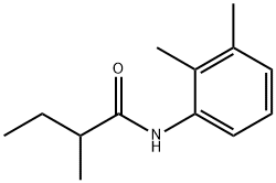 N-(2,3-dimethylphenyl)-2-methylbutanamide 化学構造式