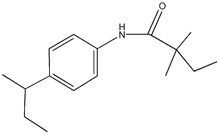 335204-30-3 N-(4-sec-butylphenyl)-2,2-dimethylbutanamide