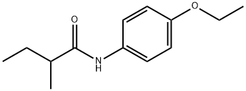 N-(4-ethoxyphenyl)-2-methylbutanamide Structure