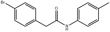 2-(4-bromophenyl)-N-(4-methylphenyl)acetamide Structure