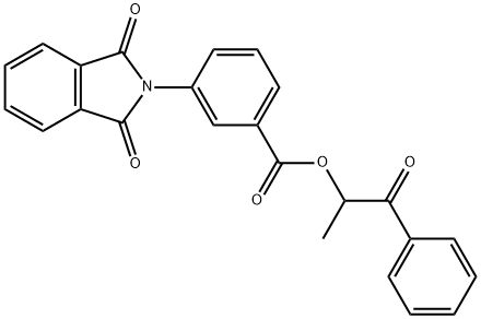 335390-94-8 1-methyl-2-oxo-2-phenylethyl 3-(1,3-dioxo-1,3-dihydro-2H-isoindol-2-yl)benzoate