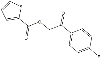 335393-79-8 2-(4-fluorophenyl)-2-oxoethyl 2-thiophenecarboxylate