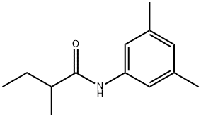 N-(3,5-dimethylphenyl)-2-methylbutanamide Structure