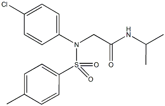 335414-56-7 2-{4-chloro[(4-methylphenyl)sulfonyl]anilino}-N-isopropylacetamide