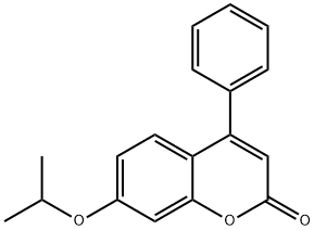 7-isopropoxy-4-phenyl-2H-chromen-2-one Structure