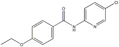 N-(5-chloro-2-pyridinyl)-4-ethoxybenzamide Structure