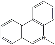 5-メチルフェナントリジニウム 化学構造式