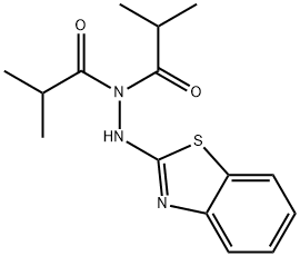 N'-(1,3-benzothiazol-2-yl)-N-isobutyryl-2-methylpropanohydrazide|