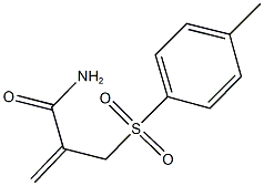 2-{[(4-methylphenyl)sulfonyl]methyl}acrylamide,337467-92-2,结构式