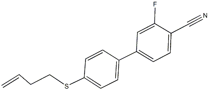 337468-70-9 4'-(3-butenylsulfanyl)-3-fluoro[1,1'-biphenyl]-4-carbonitrile